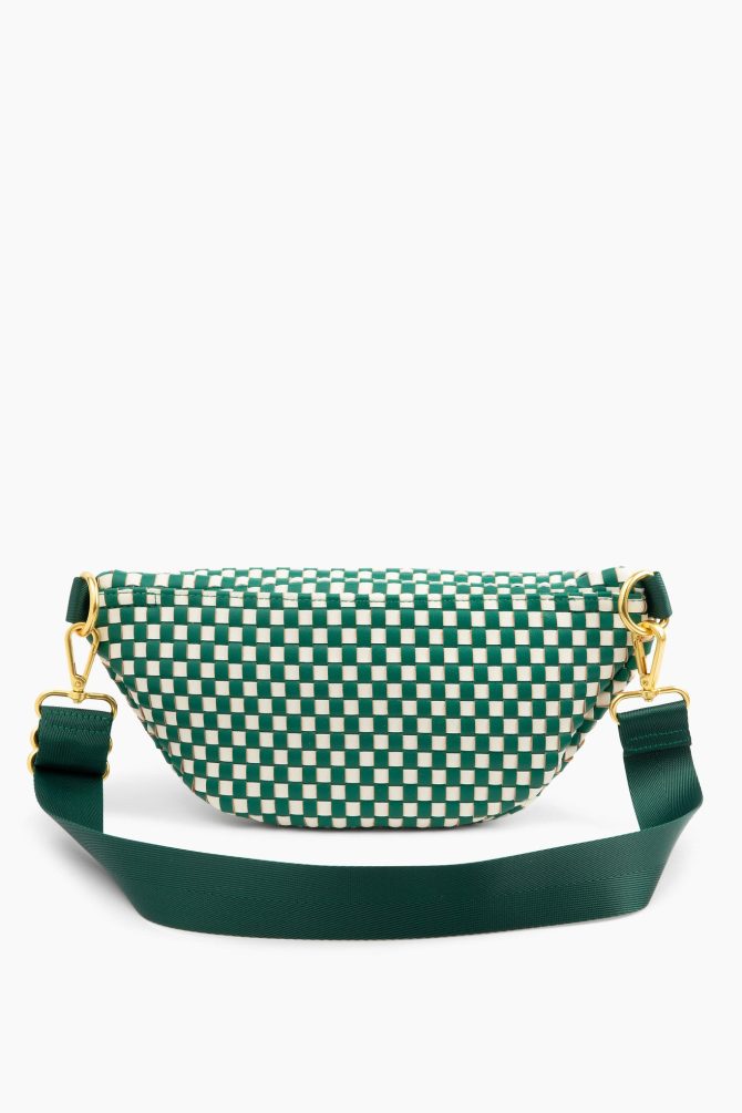 The Fawny Pack - Woven Green/White - Image 3