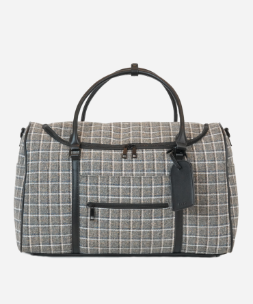 The Weekender - Plaid Tweed